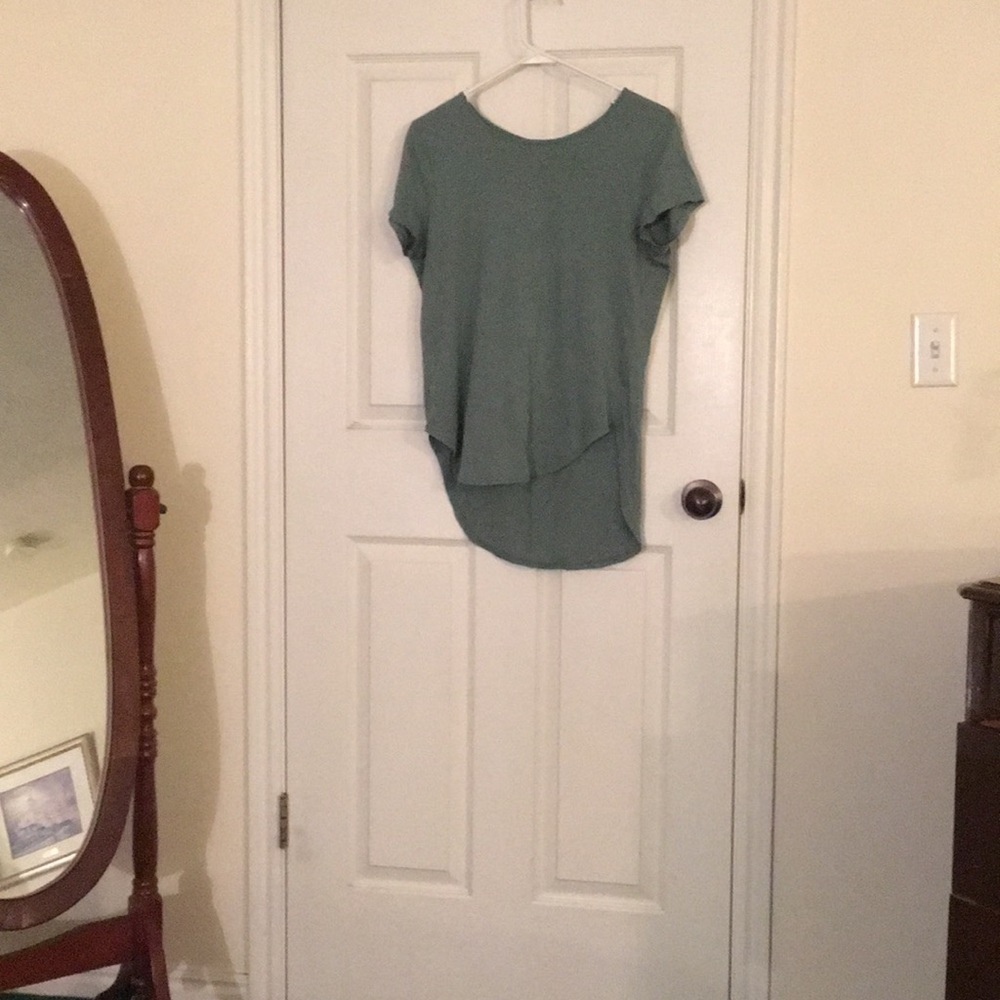 Cute forest green tee